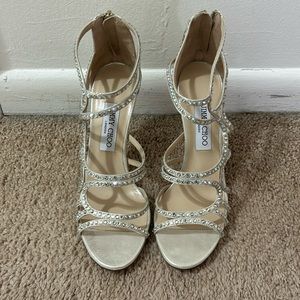 Jimmy Choo Rhinestone Sazerac Shoe 8 (38.5 EU) NEW!!